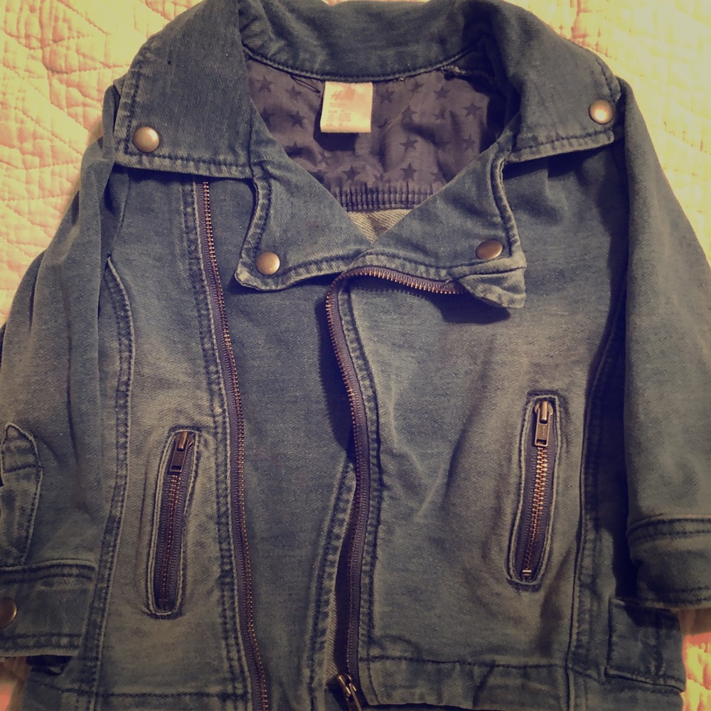 H&M 6-9M jean jacket